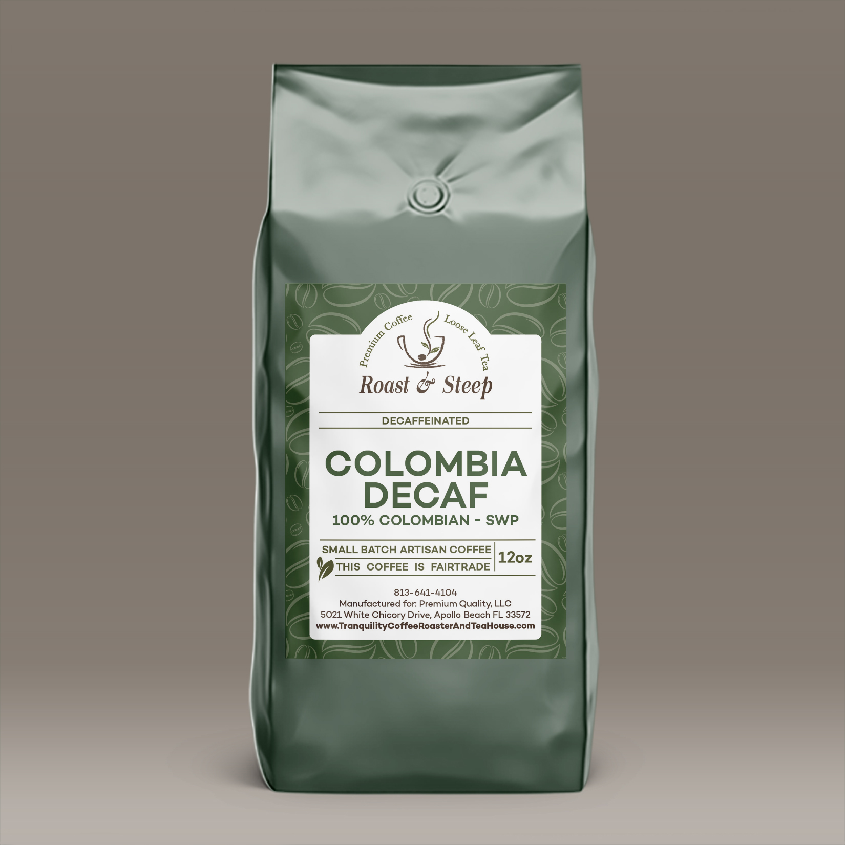 Colombia Decaf – Smooth Swiss Water Processed Coffee