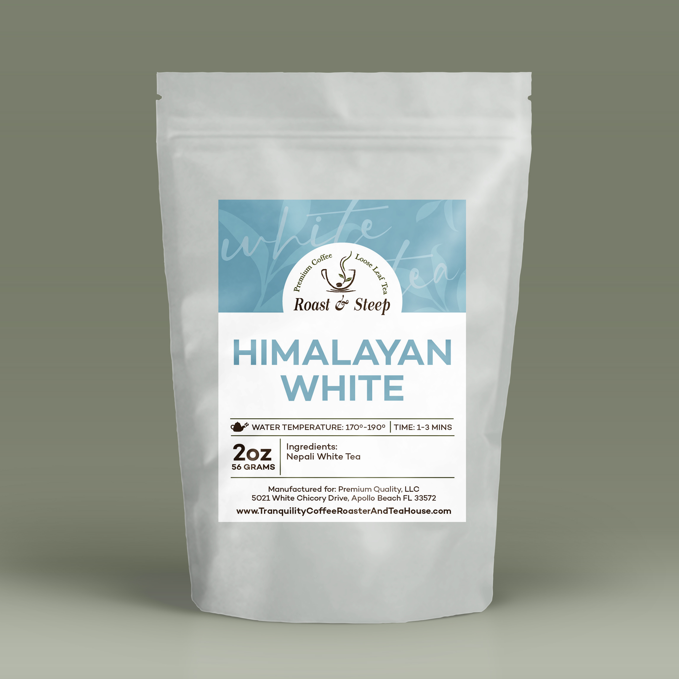 Himalayan White – Delicate Whole Leaf White Tea